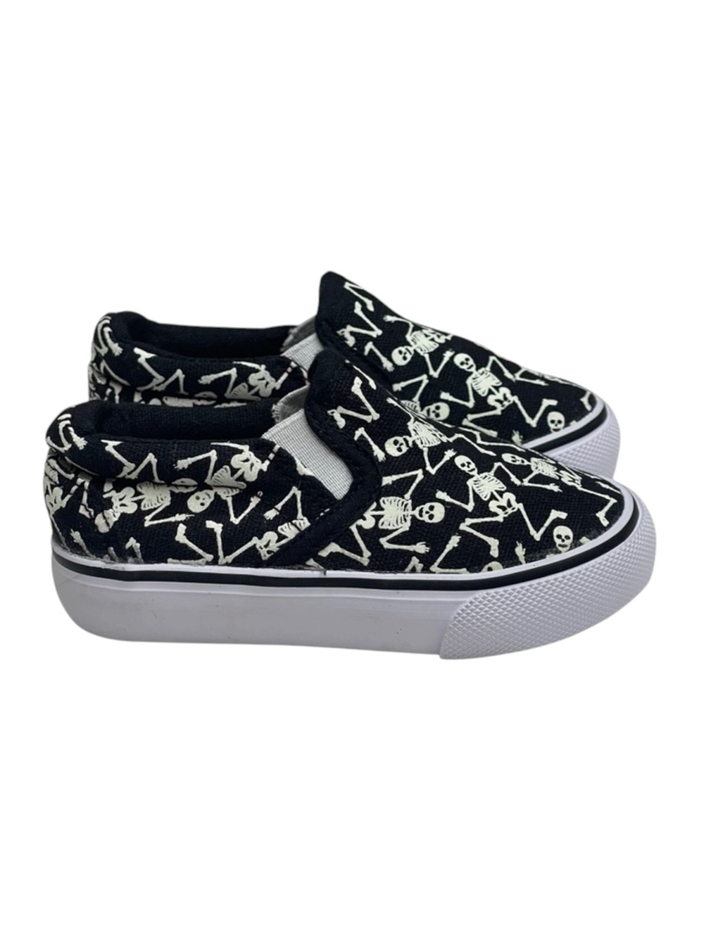 new Tommy Bahama ☠︎︎ Skeleton Print Slip On Sneakers ☠︎︎ Glow in the Dark ☠︎︎ 5 - Picture 3 of 16